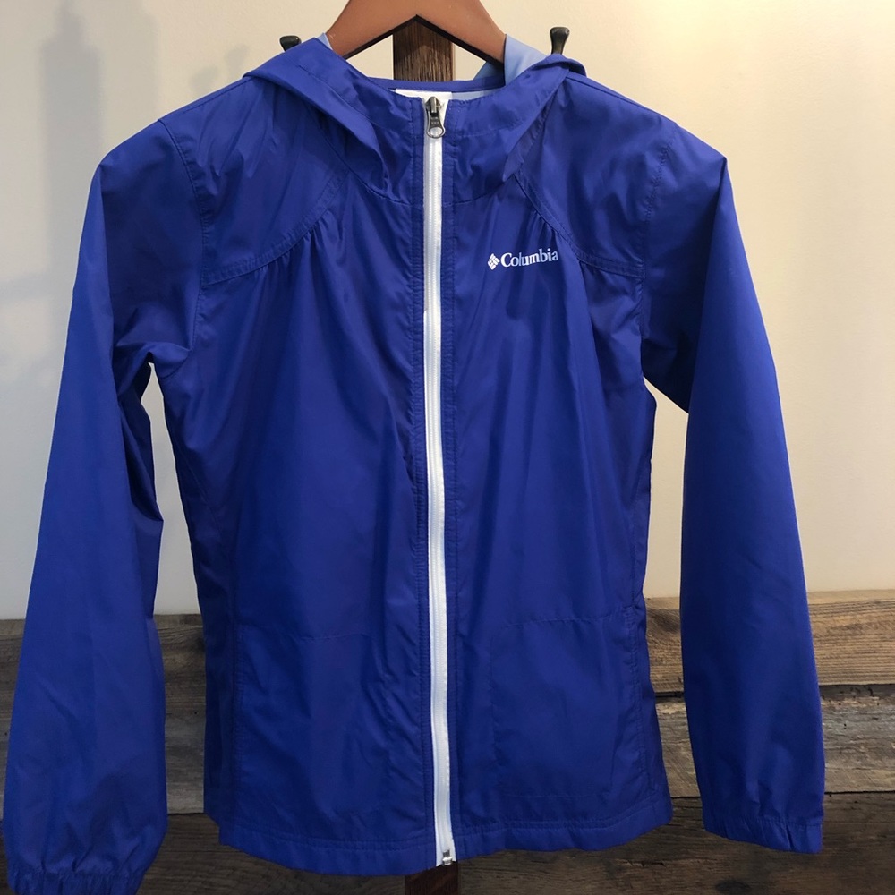 Girls Columbia Rain Coat
